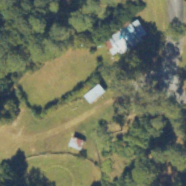 Aerial view of E.M.B.A.R.C. Community Youth Farm