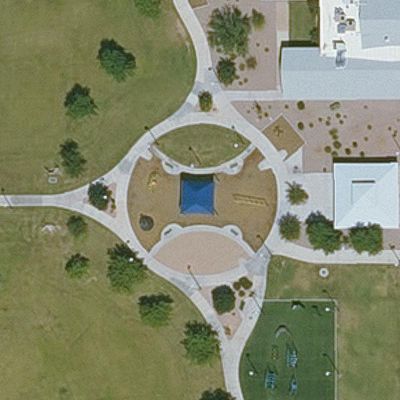 Aerial view of Eagles Park