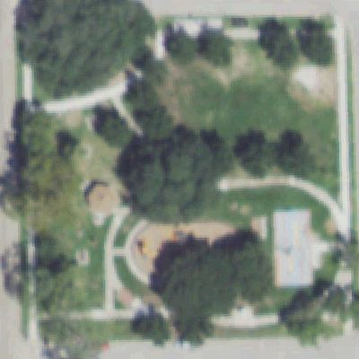 Aerial photo of Earl Henderson Park