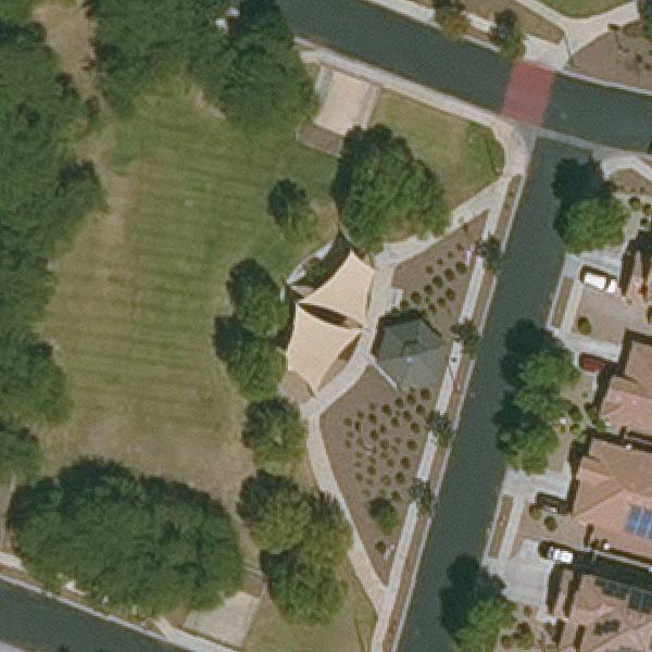 Aerial view of Eastburn Field