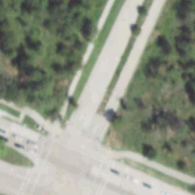 Aerial photo of Eastern Glades Entrance