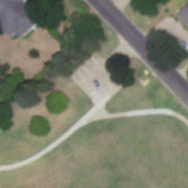 Aerial view of Eastern Hills Park