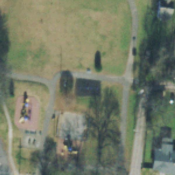 Aerial photo of Eastland Park