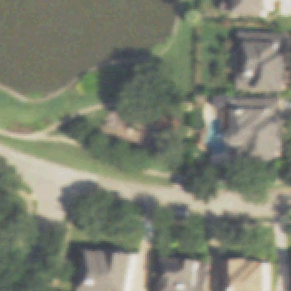 Aerial view of Easton park