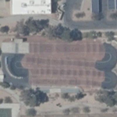 Aerial photo of Ed Fountain Park