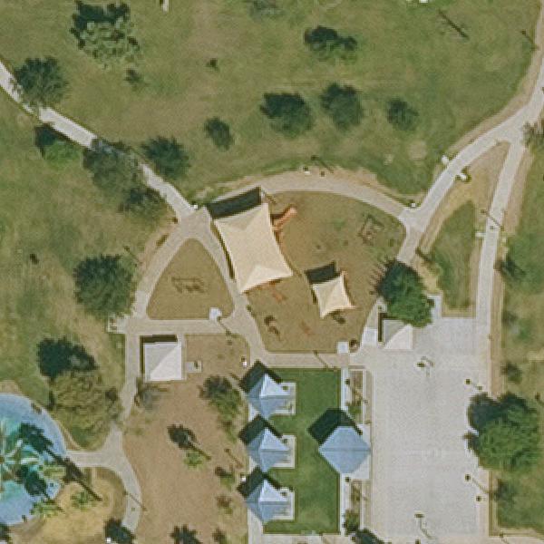 Aerial view of Edison Park