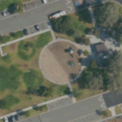 Aerial view of El Toyon Park