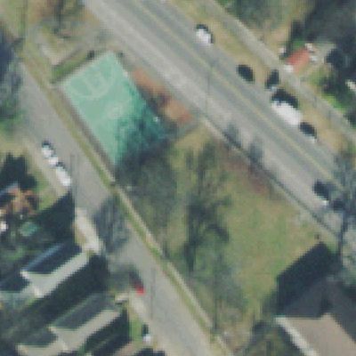 Aerial photo of Elizabeth Park