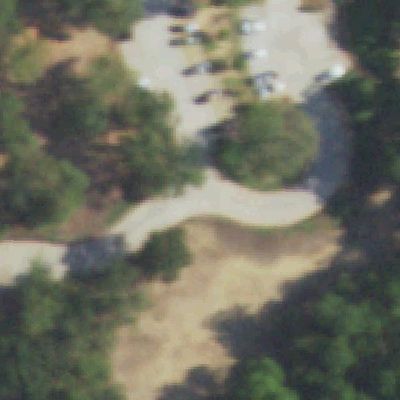 Aerial photo of Elmer W. Oliver Nature Park