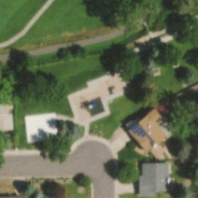 Aerial photo of Emil J Schneider Park