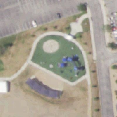 Aerial photo of Emmitt Park