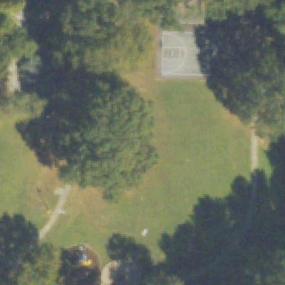 Aerial view of Empire Park