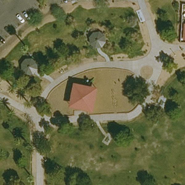 Aerial view of Encanto Park