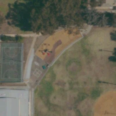 Aerial view of Encanto Park