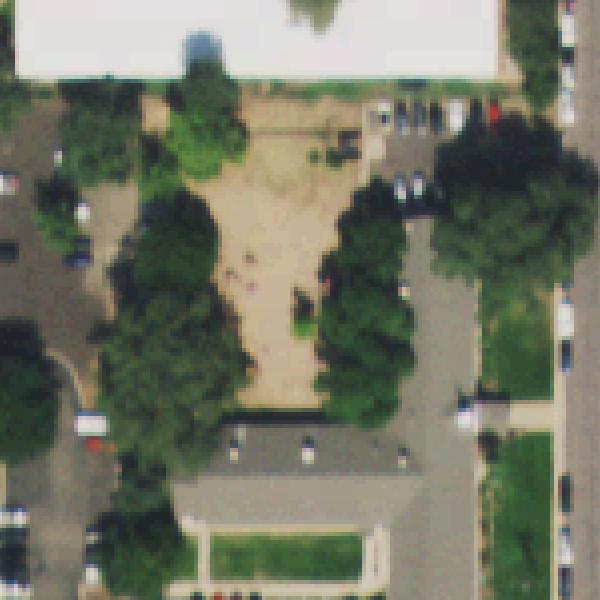 Aerial photo of Englewood 3 Wall Handball Courts