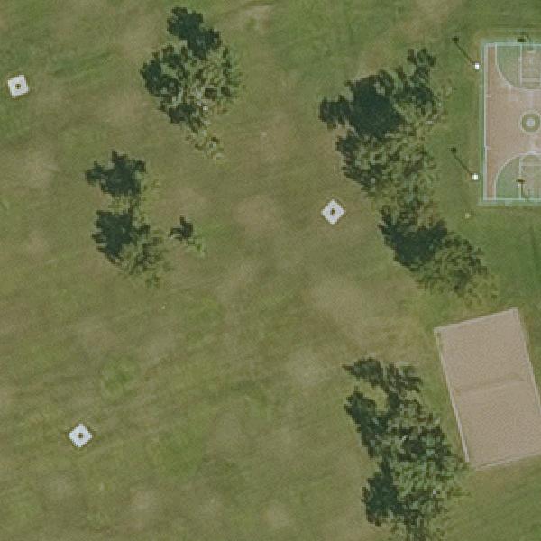 Aerial view of Enid Park