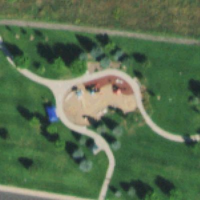 Aerial photo of Ensenada Park
