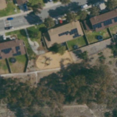 Aerial view of Epperson Way Playground
