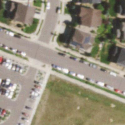 Aerial photo of Erie Ball Fields