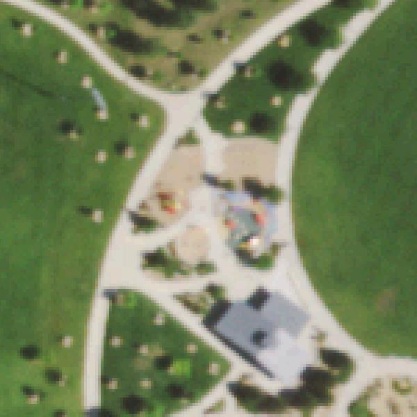 Aerial photo of Erie Community Park