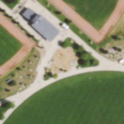 Aerial photo of Erie Revolution Pumptrack