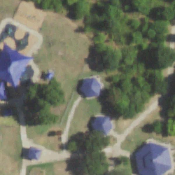 Aerial photo of Ernie Roberts Park
