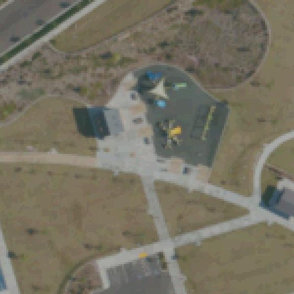 Aerial view of Escaya Park