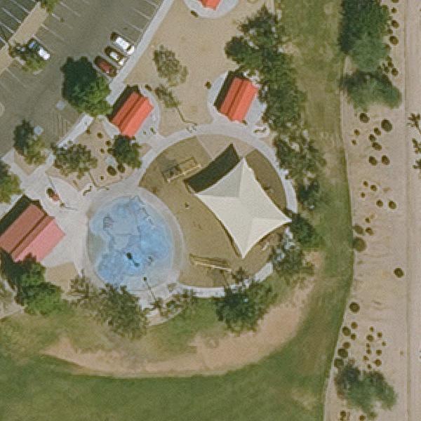 Aerial view of Espee Park Playground