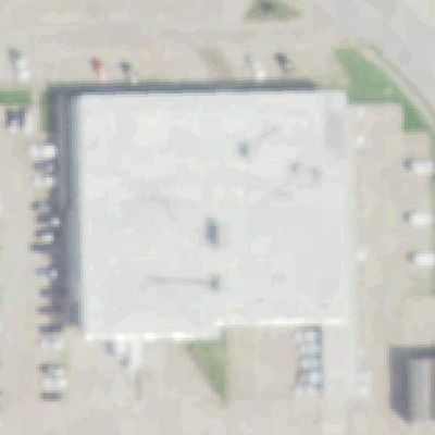 Aerial view of Estadio de electronica