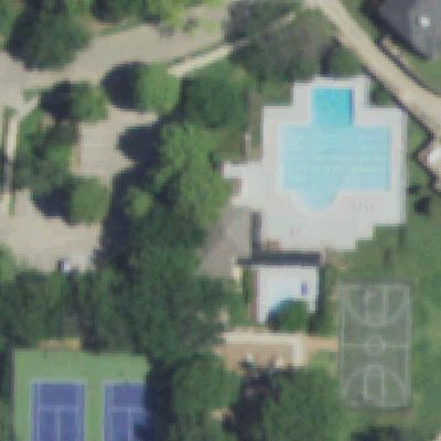Aerial view of Estates of Russell Creek Park