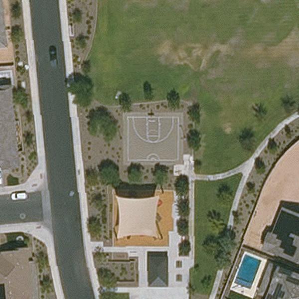 Aerial view of Estrella Commons HOA Park North