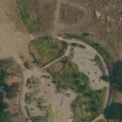 Aerial view of Estrella County Park