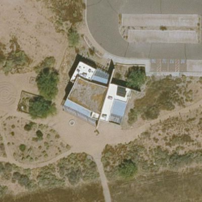 Aerial view of Estrella Mountain Regional Park Playground