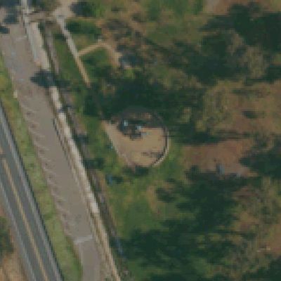 Aerial view of Eucalyptus County Park