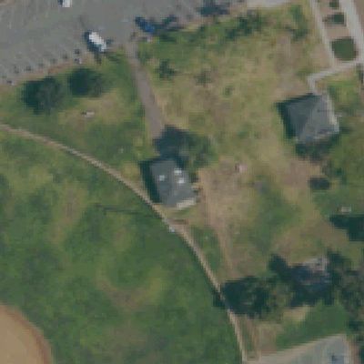 Aerial view of Eucalyptus Park
