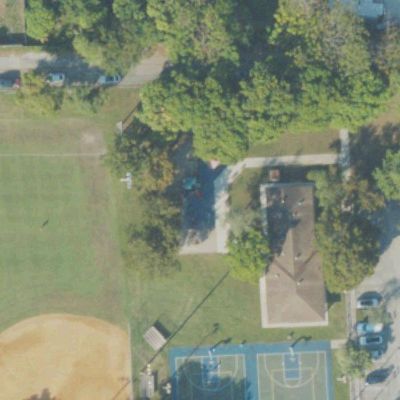 Aerial view of Eureka Park
