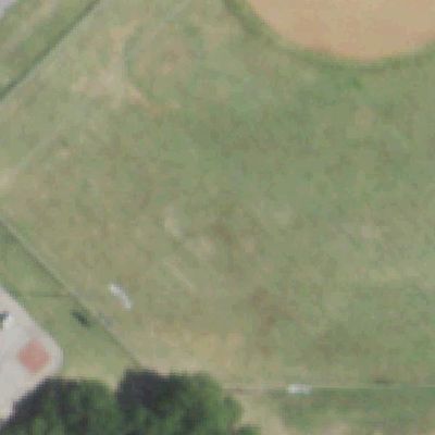 Aerial view of Evans Park