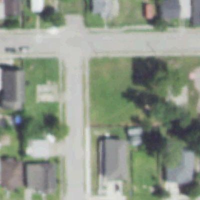 Aerial photo of Evella Park
