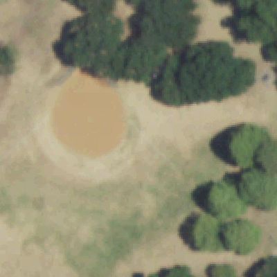 Aerial photo of Exall Park