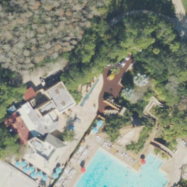 Aerial view of Explorer's Playground