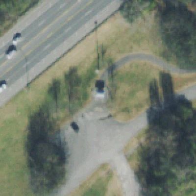 Aerial photo of Ezell Road Park