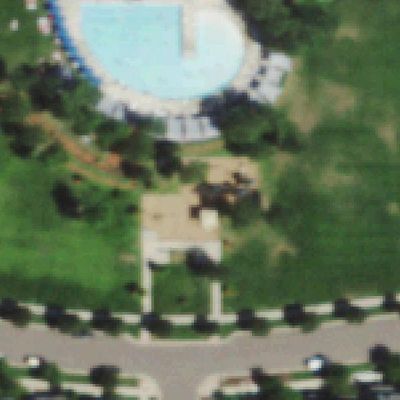 Aerial photo of F-15 Park