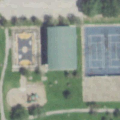Aerial photo of F.M. Law Park