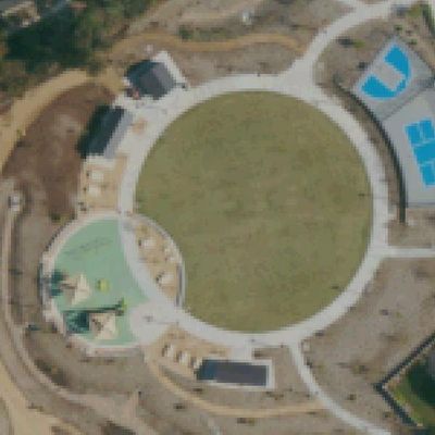 Aerial view of Fairbrook Park