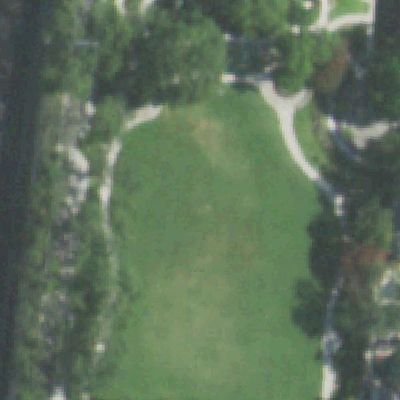 Aerial view of Fairfax Park