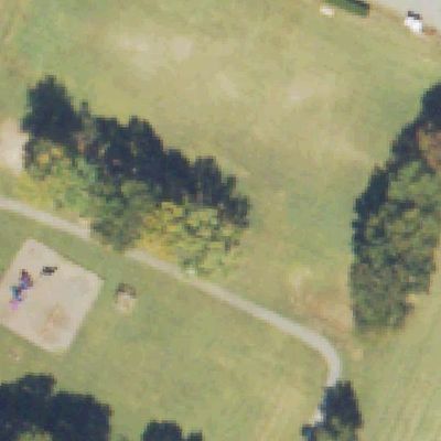 Aerial view of Fairington Park