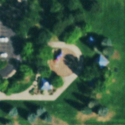 Aerial photo of Fairmount Park
