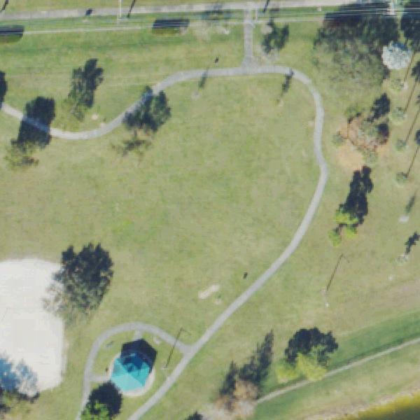 Aerial view of Falcons Lea Park
