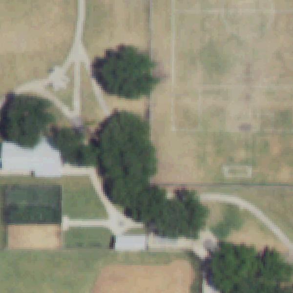 Aerial view of Ferguson Park