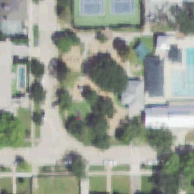 Aerial photo of Fire Truck Park